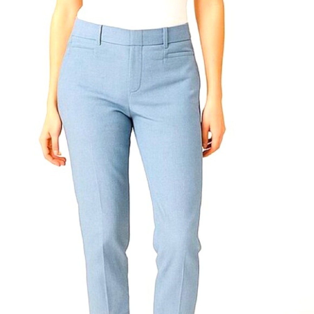 Banana Republic Light Blue chambray Sloan dress Pants 14